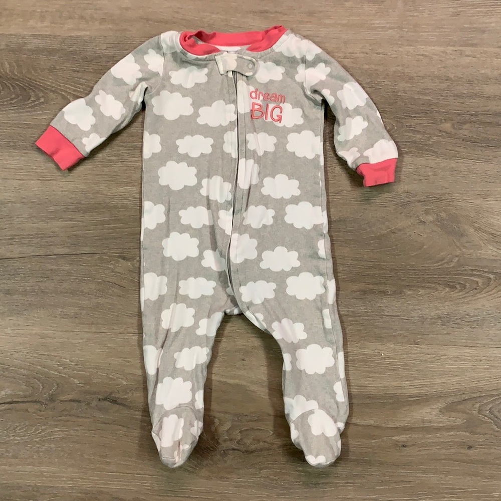 Dream big baby girl onesie
